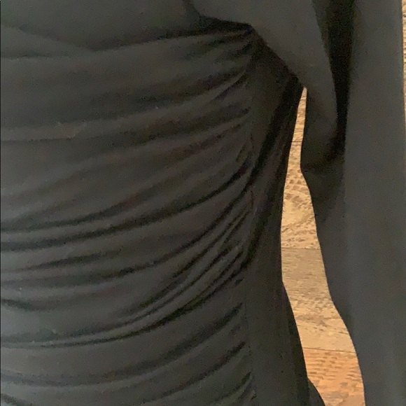 NWOT LK Bennett black shirred bodice top - Picture 2 of 5